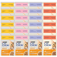 Mokra karma dla kota Purina Cat Chow Adult w galaretce Mix Smaków 24 x 85g