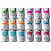 Gaczoo MONO PROTEIN monobiałkowa karma mokra dla psa mix smaków 18 x 400g