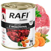 Dolina Noteci Rafi Classic karma mokra dla psa Wołowina 800g
