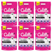 CALITTI Crystals Żwirek Silikonowy dla kota Lawenda 6 x 3,8L