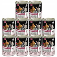 PET REPUBLIC Mono Wołowina karma dla kota mokra 10 x 400g monobiałkowa