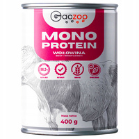 Mokra karma monobiałkowa dla psa Gaczoo MONO PROTEIN Wołowina 400g