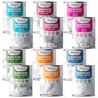 Gaczoo MONO PROTEIN monobiałkowa karma mokra dla psa mix smaków 12 x 400g