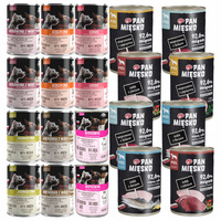 PAN MIĘSKO PET REPUBLIC Karma mokra dla psa mix smaków 20 x 400g