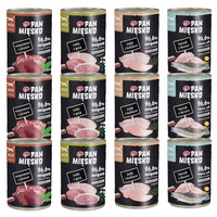 Pan Mięsko Karma mokra dla kota Mix Smaków 12x400g