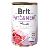 Mokra karma dla psa BRIT Pate & Meat Jagnięcina 400g