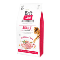 BRIT CARE ADULT karma sucha dla kota Kurczak Indyk 7kg Bezzbożowa