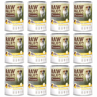 RAW PALEO PUPPY Karma mokra dla szczeniąt Mono Indyk 12 x 400g Bezzbożowa