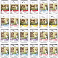 Raw Paleo PUPPY Karma mokra dla szczeniąt MONO mix smaków 24 x 400g Bezzbożowa