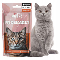 PAN MIĘSKO Przekąska Naturalny Smakołyk przysmak dla kota Kurczak 50g