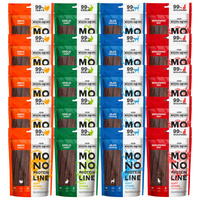 WIEJSKA ZAGRODA MONOPROTEIN paski przysmak smakołyk dla psa mix 20 x 100g