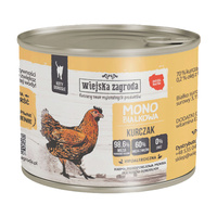 WIEJSKA ZAGRODA MONO Karma mokra dla kota Kurczak 200g