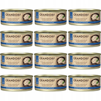 GRANDORF zdrowa karma mokra dla kota Kurczak Okoń 12 x 70g Bezzbożowa