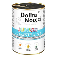 DOLINA NOTECI JUNIOR Karma mokra dla szczeniąt Jagnięcina 400g