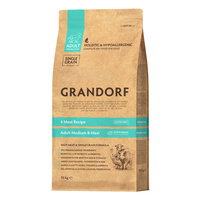 GRANDORF Zdrowa Karma sucha dla psa 4 mięsa 10 kg