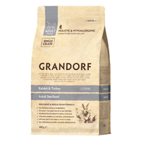 GRANDORF ZDROWA Karma sucha dla kota Królik Indyk 400g