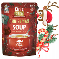 Mokra karma dla kota BRIT CHRISTMAS SOUP o smaku Ryby 75g