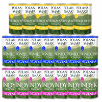 Mokra karma monobiałkowa dla szczeniąt Polana Smaku Junior 20 x 400g mix smaków