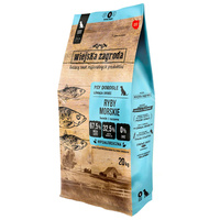 WIEJSKA ZAGRODA Karma sucha dla psa Ryby Morskie CHRUPKI M 20 kg