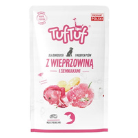 TUF TUF Karma mokra dla psa saszetka Wieprzowina ziemniak 100g BULT