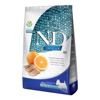 FARMINA N&D OCEAN zdrowa karma sucha dla psa Mini Adult Śledź 7kg