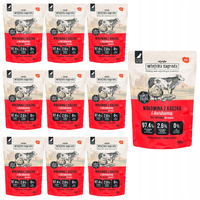 Wiejska Zagroda karma mokra dla psa Wołowina z Kaczką 10 x 500g