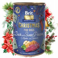 BRIT CHRISTMAS Mono Protein Kaczka mokra karma dla psa 400g