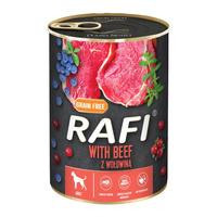 DOLINA NOTECI RAFI Karma mokra dla psa Wołowina 400g Bezzbożowa