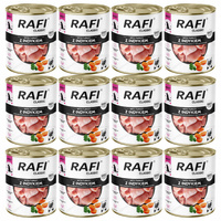 Dolina Noteci Rafi Classic karma mokra dla psa Indyk 12 x 800g