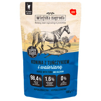 Wiejska Zagroda karma mokra dla kota Konina Tuńczyk z walerianą 100g