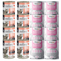 WIEJSKA ZAGRODA GACZOO Mono karma mokra dla szczeniąt mix smaków 16 x 400g