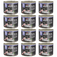 PAN MIĘSKO Karma mokra dla kota Indyk Łosoś 12x200g