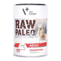RAW PALEO Karma mokra dla psa Wołowina 400g Bezzbożowa