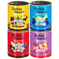 DOLINA NOTECI SUPERFOOD Karma mokra dla psa mix smaków 4 x 800g
